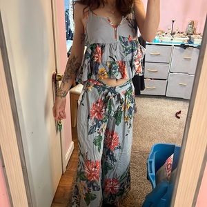 Tropical two piece set